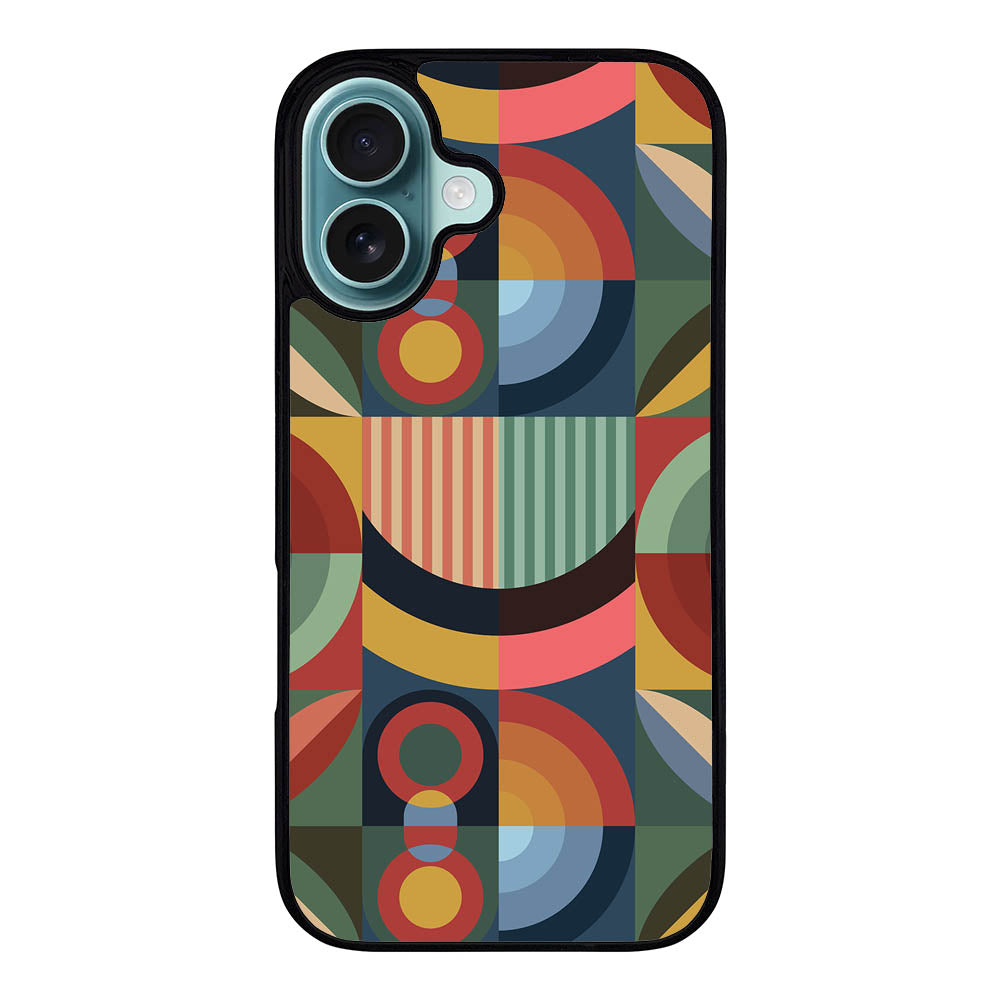 Bauhaus Geometry Art Case Covers iPhone 16 Plus BC0350