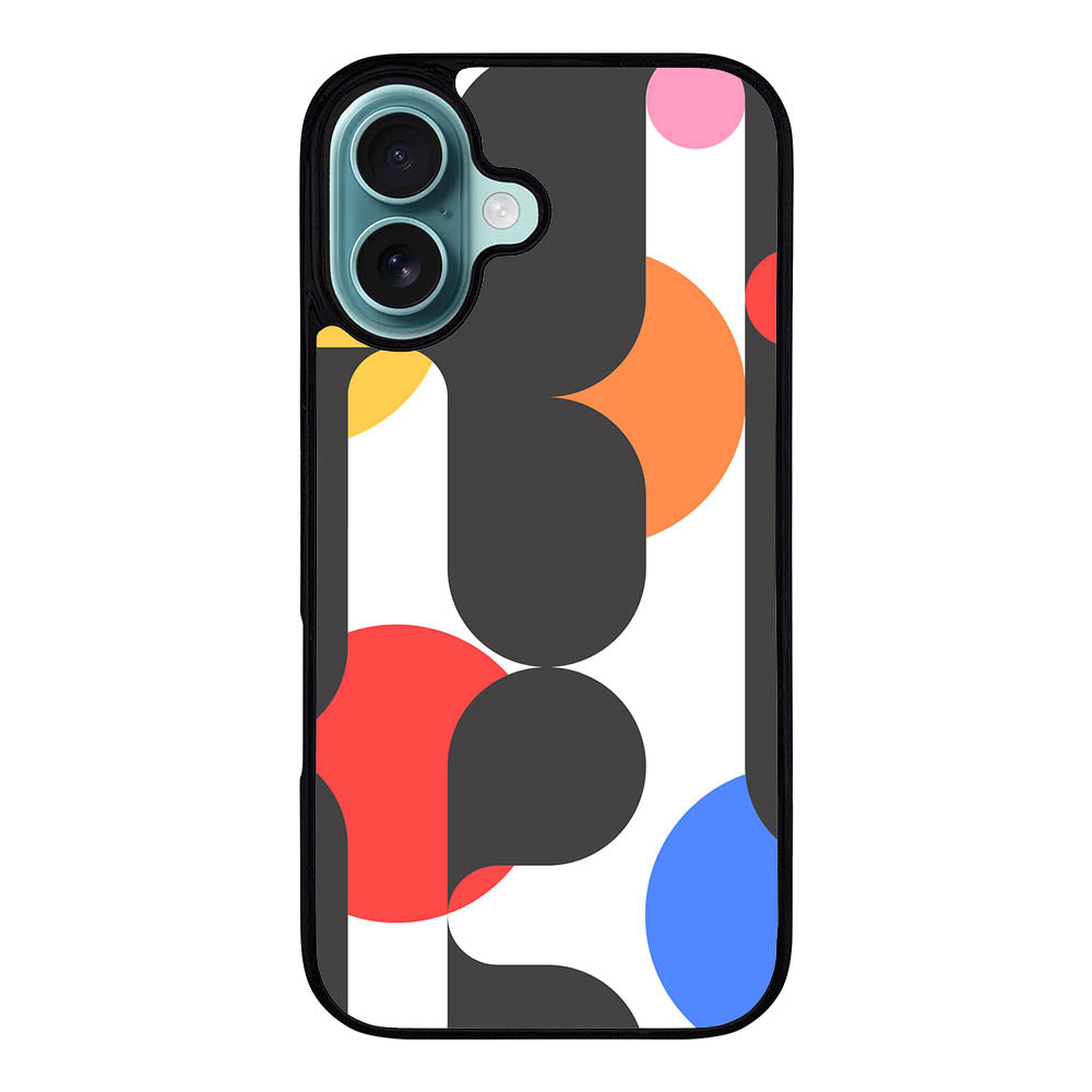 Bauhaus Geometry Art Case Covers iPhone 16 BC0352