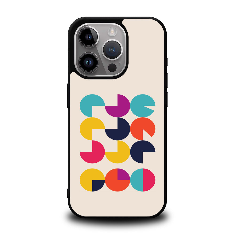 Geometry Circle Art Case Covers iPhone 16 Pro BC0386