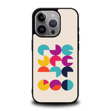 Geometry Circle Art Case Covers iPhone 16 Pro Max BC0387