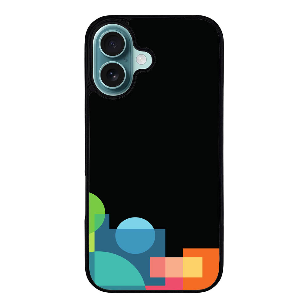 Geometry Dark Pop Art Case Covers iPhone 16 BC0392