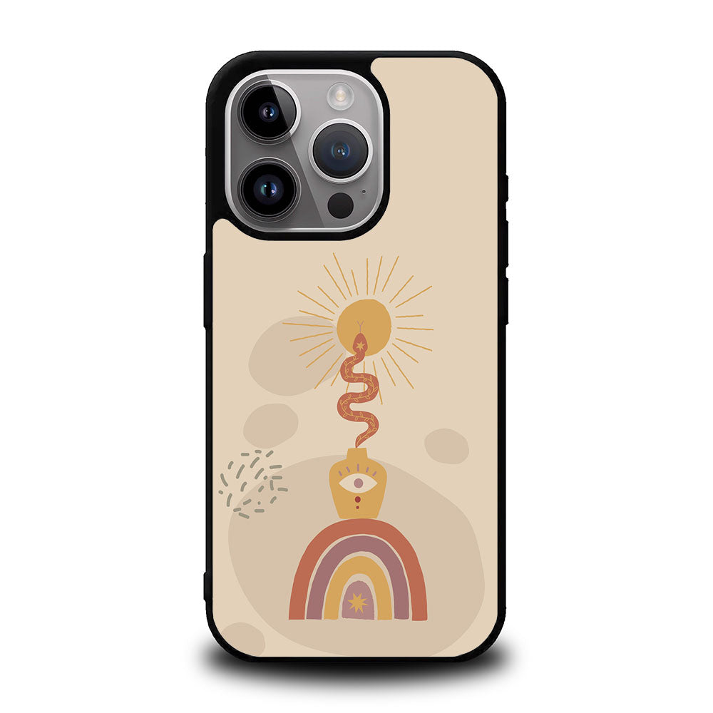 Snake Floral Aesthetic Case Covers iPhone 16 Pro Max BC0427