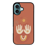 Hand Floral Aesthetic Case Covers iPhone 16 Plus BC0428