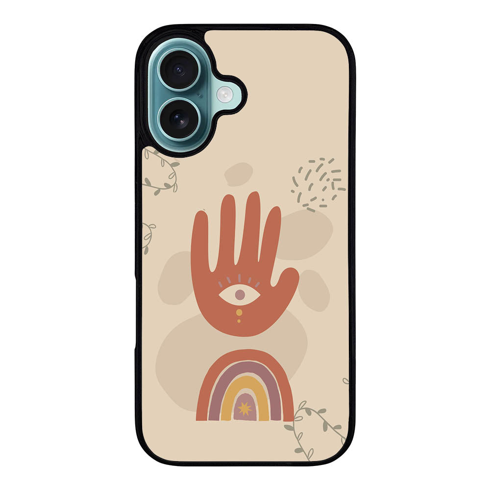 Hand Floral Aesthetic Case Covers iPhone 16 Plus BC0429