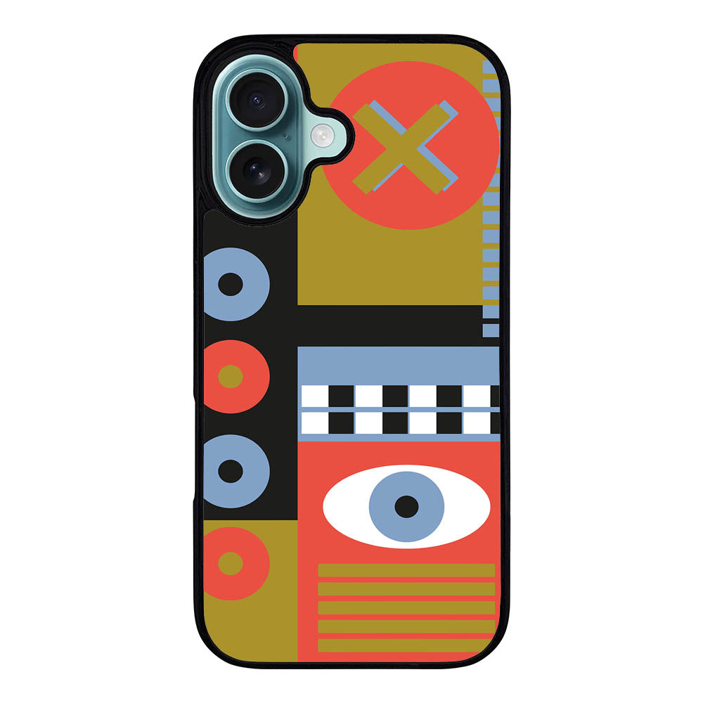 Eye Gemoetry Art Case Covers iPhone 16 BC0144