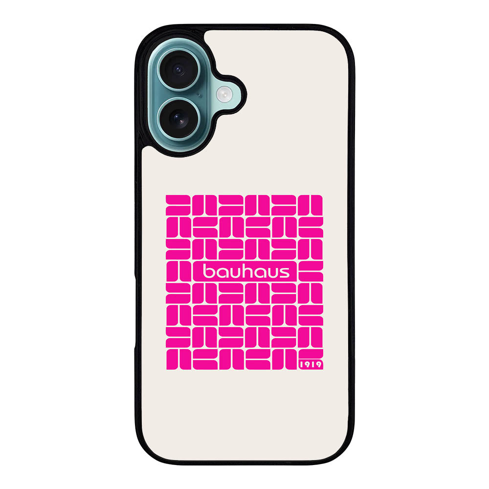 Bahuaus Square Art Case Covers iPhone 16 BC0020