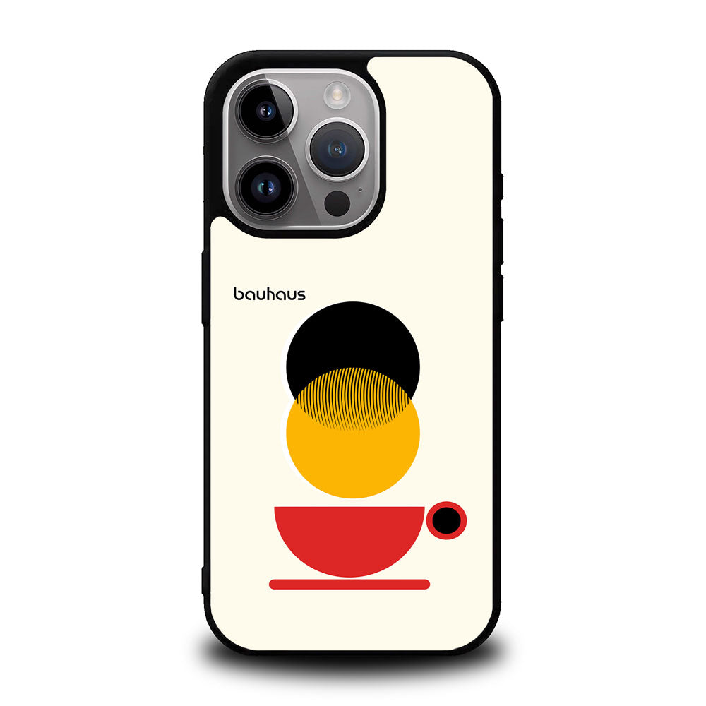 Bauhaus Geometry Cup Sun Case Covers iPhone 16 Pro BC0118