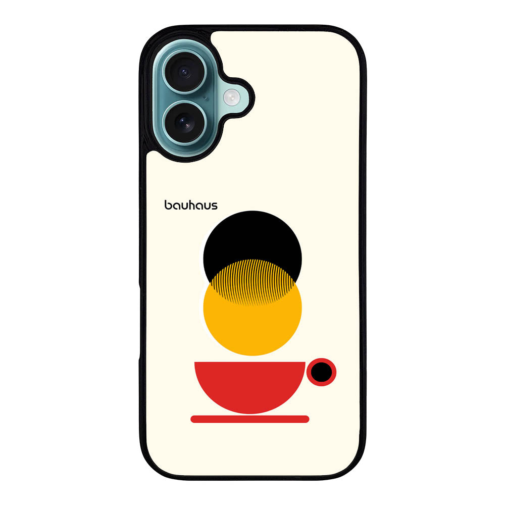 Bauhaus Geometry Cup Sun Case Covers iPhone 16 Plus BC0118