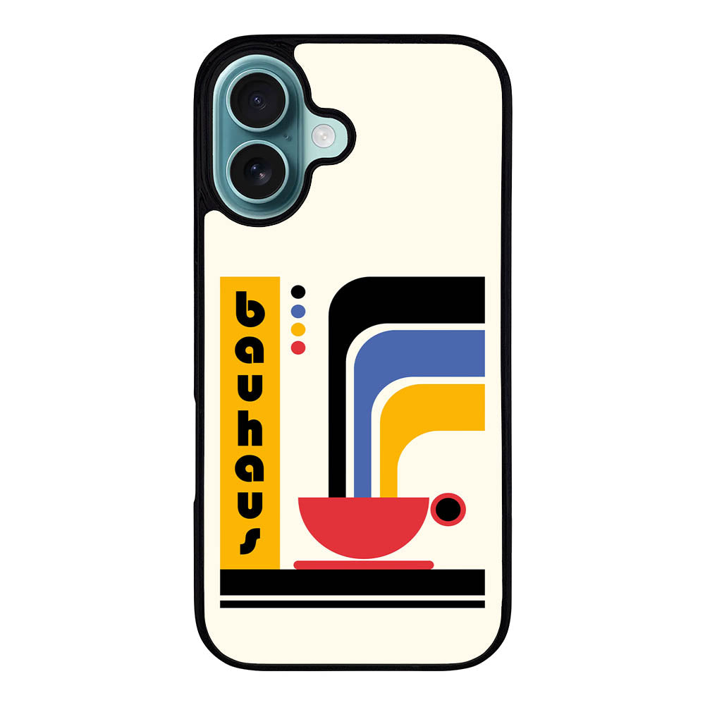 Bauhaus Geometry Cup Sun Case Covers iPhone 16 BC0119