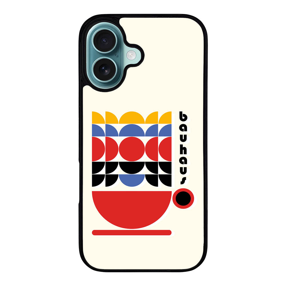 Bauhaus Geometry Cup Case Covers iPhone 16 BC0114