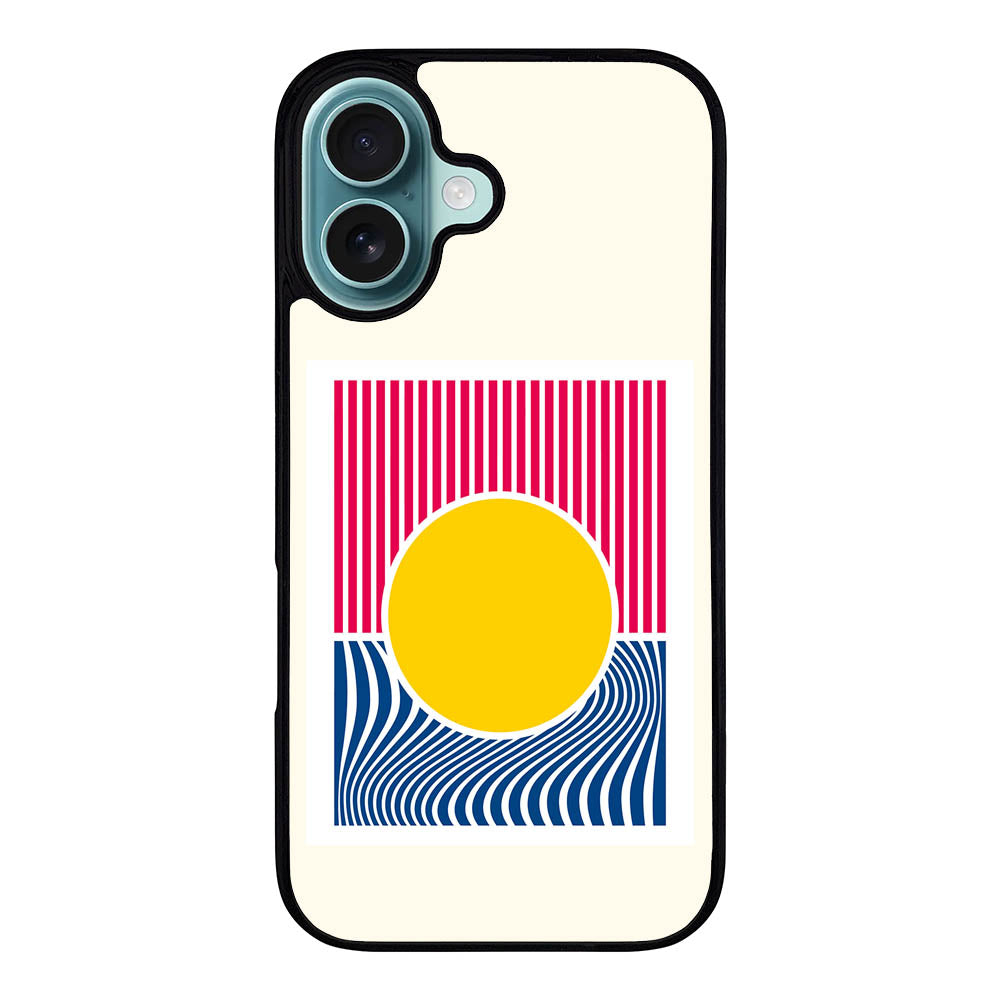 Sun Geometry Art Case Covers iPhone 16 Plus BC0200