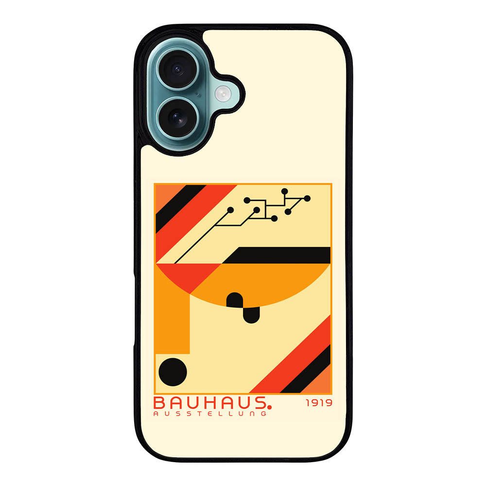 Bauhaus Geometry Retro Case Covers iPhone 16 BC0129