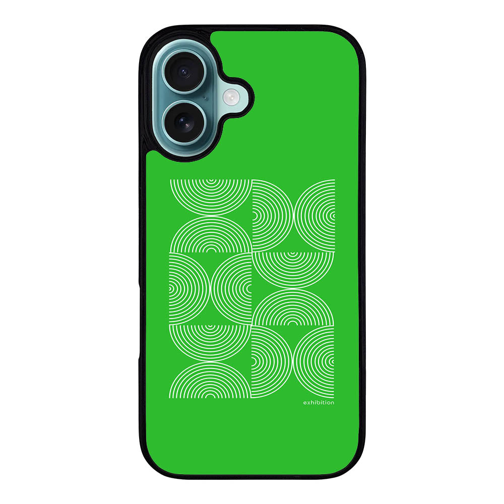 Bauhaus Circle Square Case Covers iPhone 16 BC0037