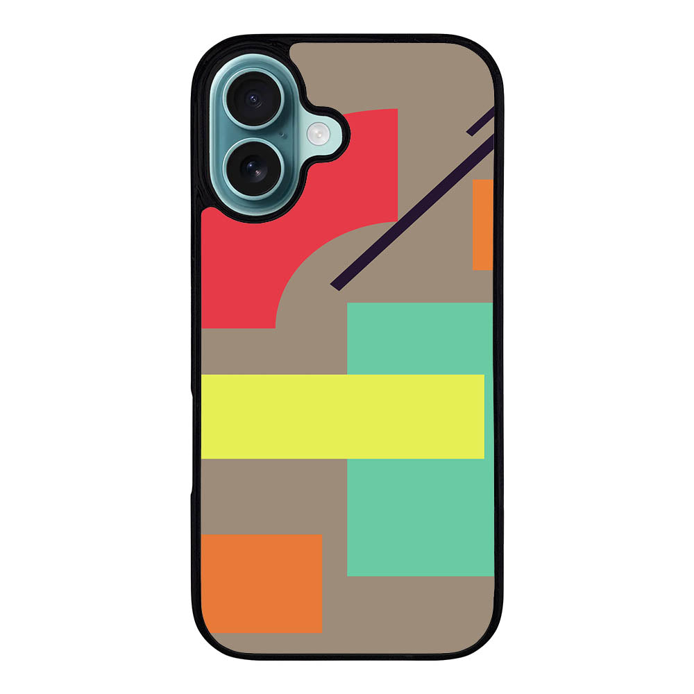 Abstract Geometry Case Covers iPhone 16 Plus BC0015
