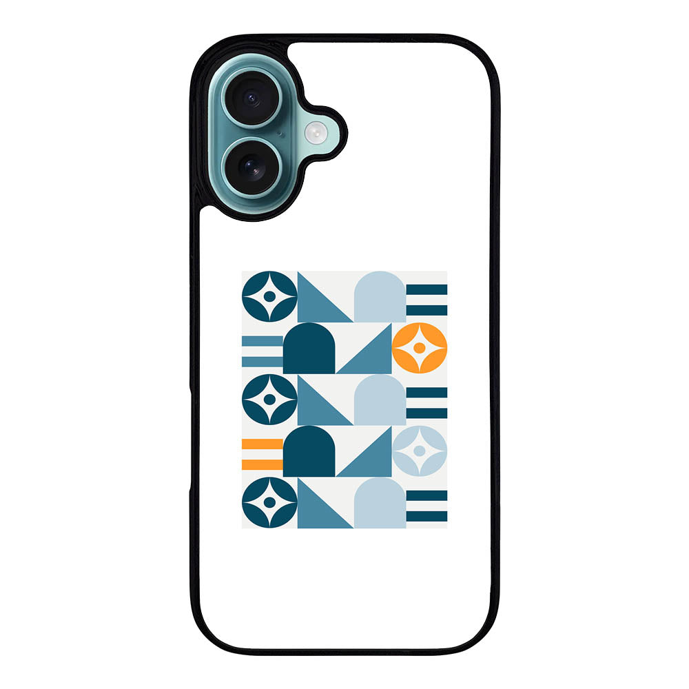Abstract Geometry Case Covers iPhone 16 BC0019