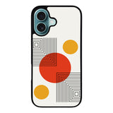 Geometry Square Circle Case Covers iPhone 16 Plus BC0171