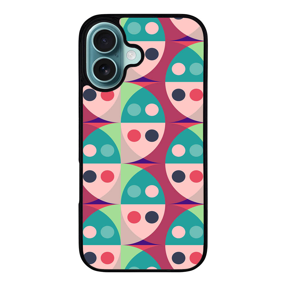 Geometry Square Circle Pastel Case Covers iPhone 16 Plus BC0177