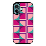 Geometry Square Case Covers iPhone 16 BC0178
