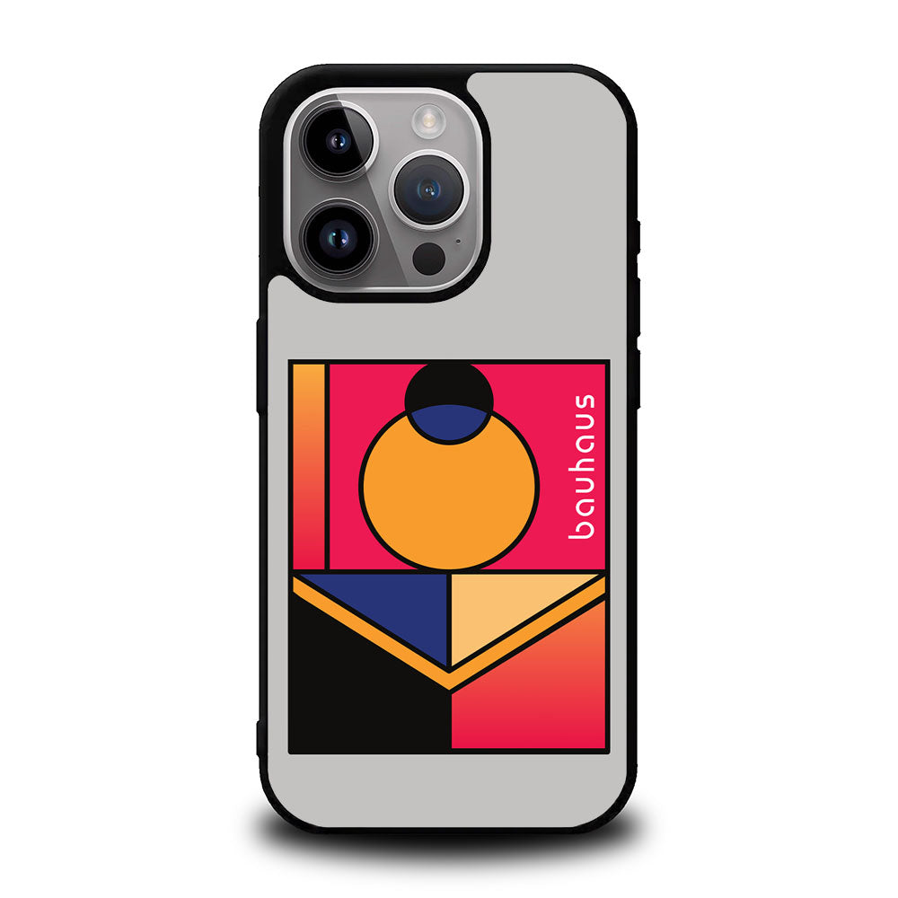 Bauhaus Geometry Retro Case Covers iPhone 16 Pro Max BC0127