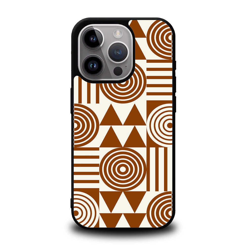 Bauhaus Geometry Art Case Covers iPhone 16 Pro Max BC0107