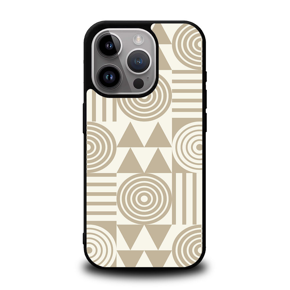 Bauhaus Geometry Art Case Covers iPhone 16 Pro Max BC0111