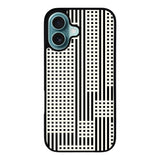 Geometry Square Case Covers iPhone 16 Plus BC0179