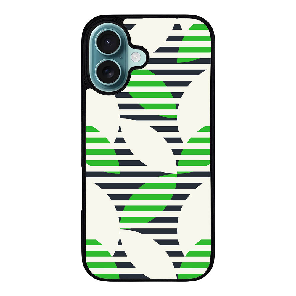 Geometry Leaf Art Case Covers iPhone 16 BC0159