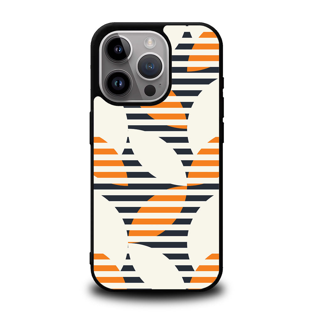 Geometry Leaf Art Case Covers iPhone 16 Pro BC0163
