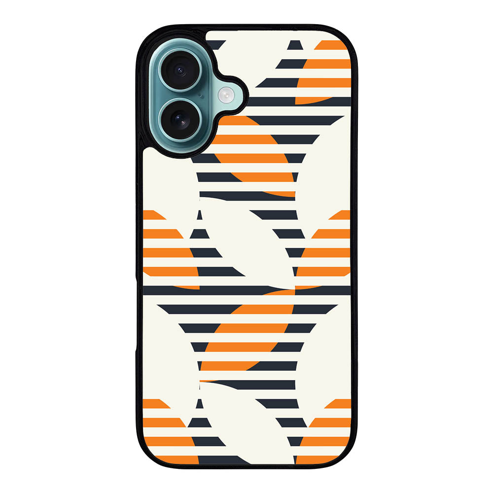 Geometry Leaf Art Case Covers iPhone 16 Plus BC0163