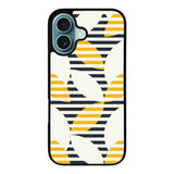 Geometry Leaf Art Case Covers iPhone 16 BC0166