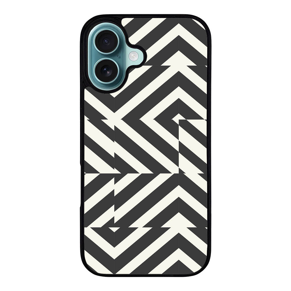 Line Chevron Zig Zag Case Covers iPhone 16 Plus BC0193