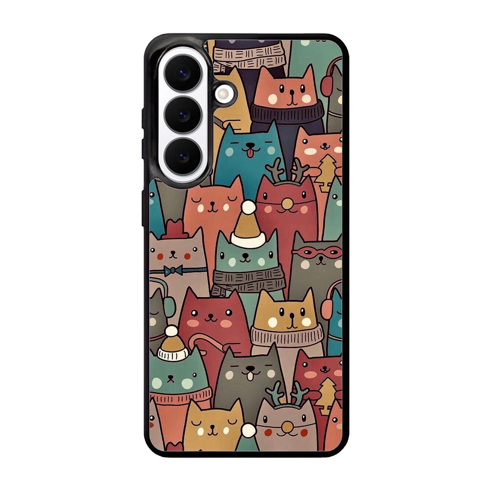 Cute Cat Samsung Galaxy S26 Plus Case FE0184