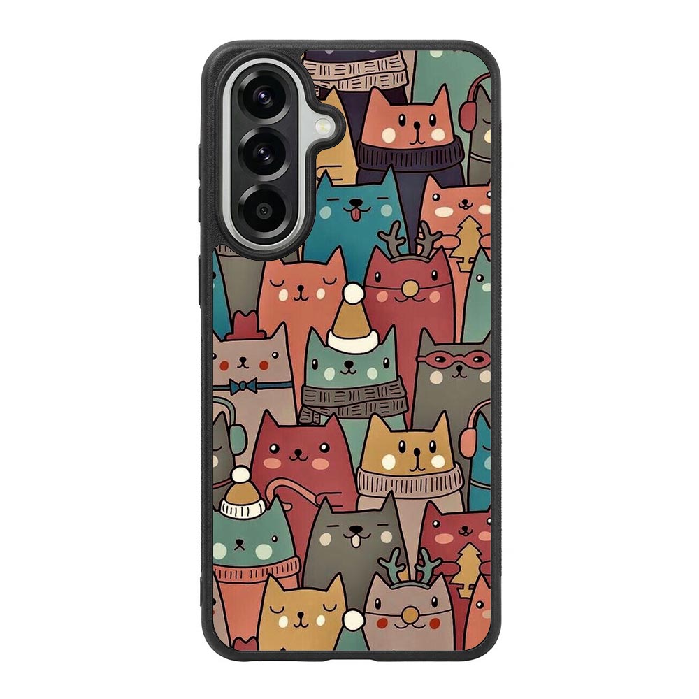 Cute Cat Samsung Galaxy A37 Case FE0184