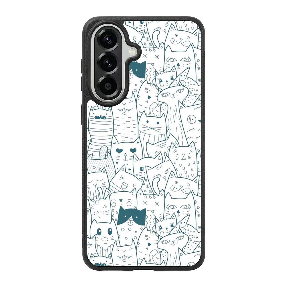 Cat Pattern Samsung Galaxy A57 Case FE0143