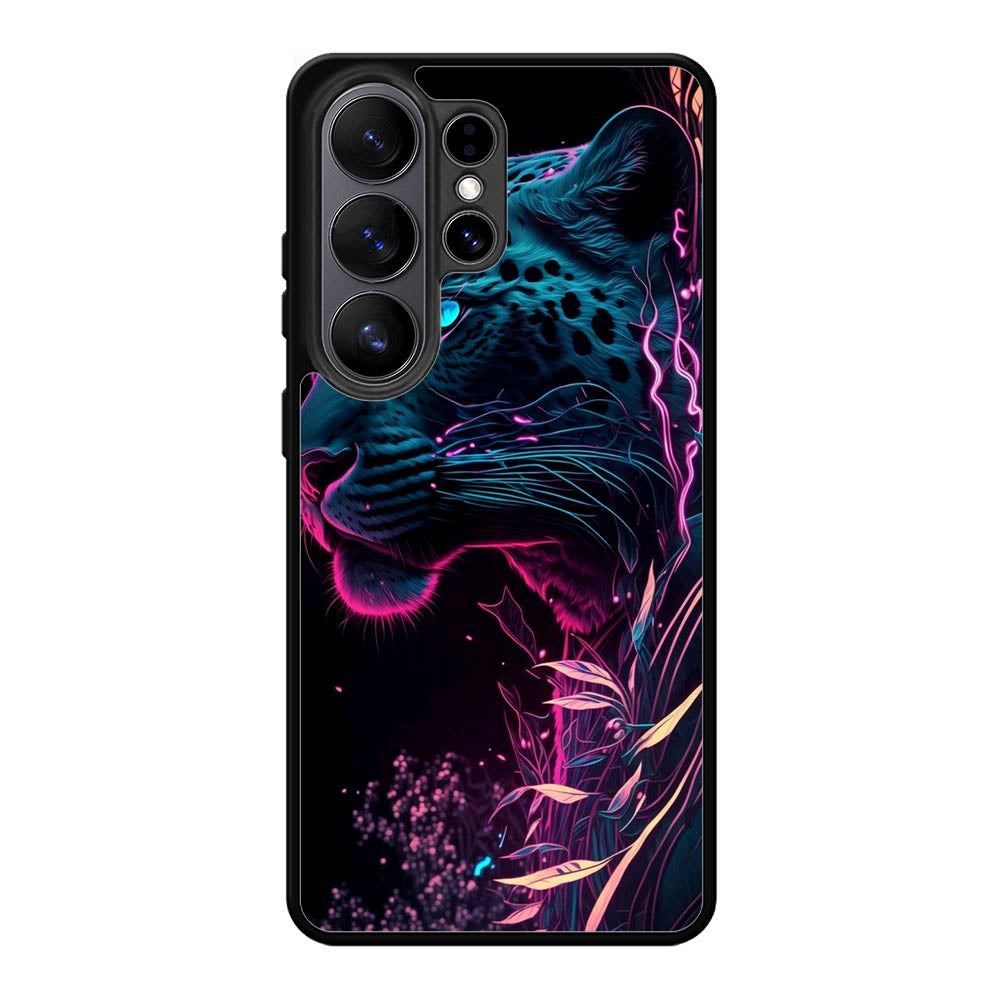 Leopard Neon Samsung Galaxy S26 Ultra Case FE0396