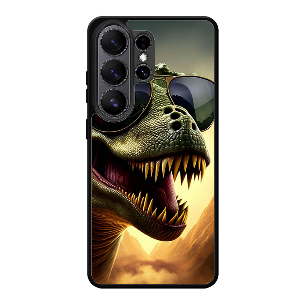 Dinosaur sunbathing Samsung Galaxy S26 Ultra Case FE0207