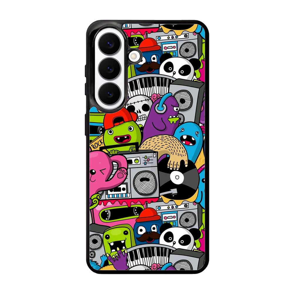 Music Doodle Samsung Galaxy S26 Case FE0456