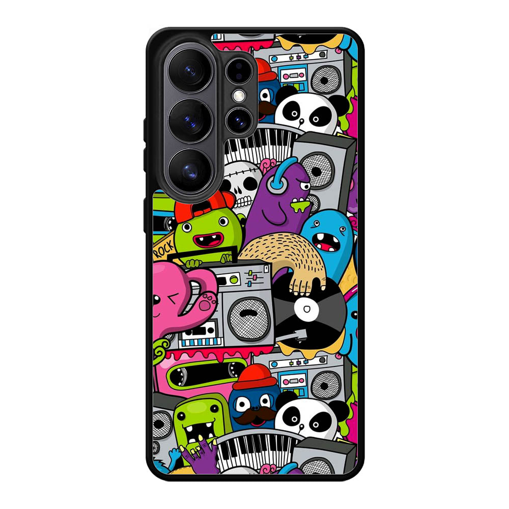 Music Doodle Samsung Galaxy S26 Ultra Case FE0456
