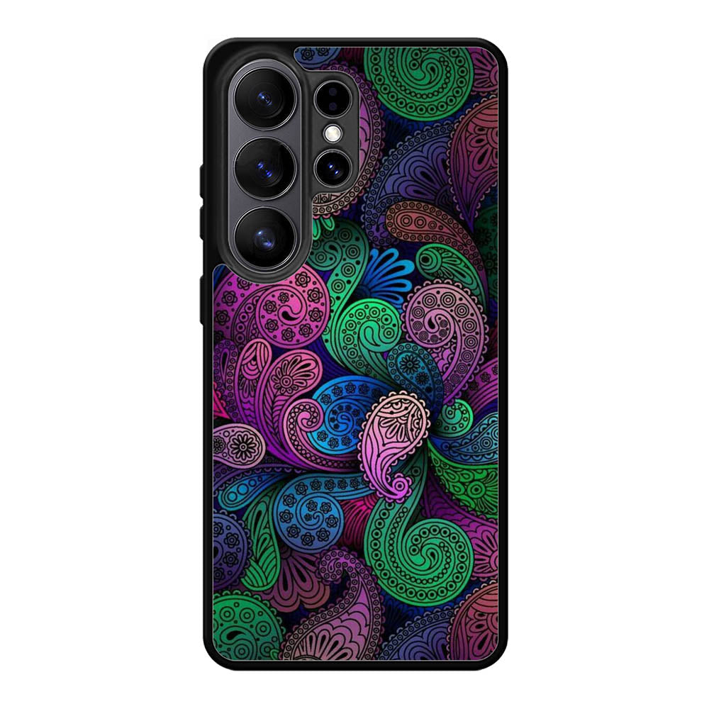 Flower Pattern Samsung Galaxy S26 Ultra Case FE0276