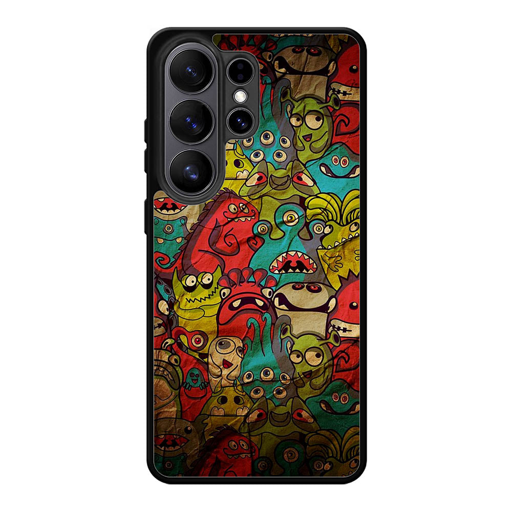 Monster Doodle Samsung Galaxy S26 Ultra Case FE0438