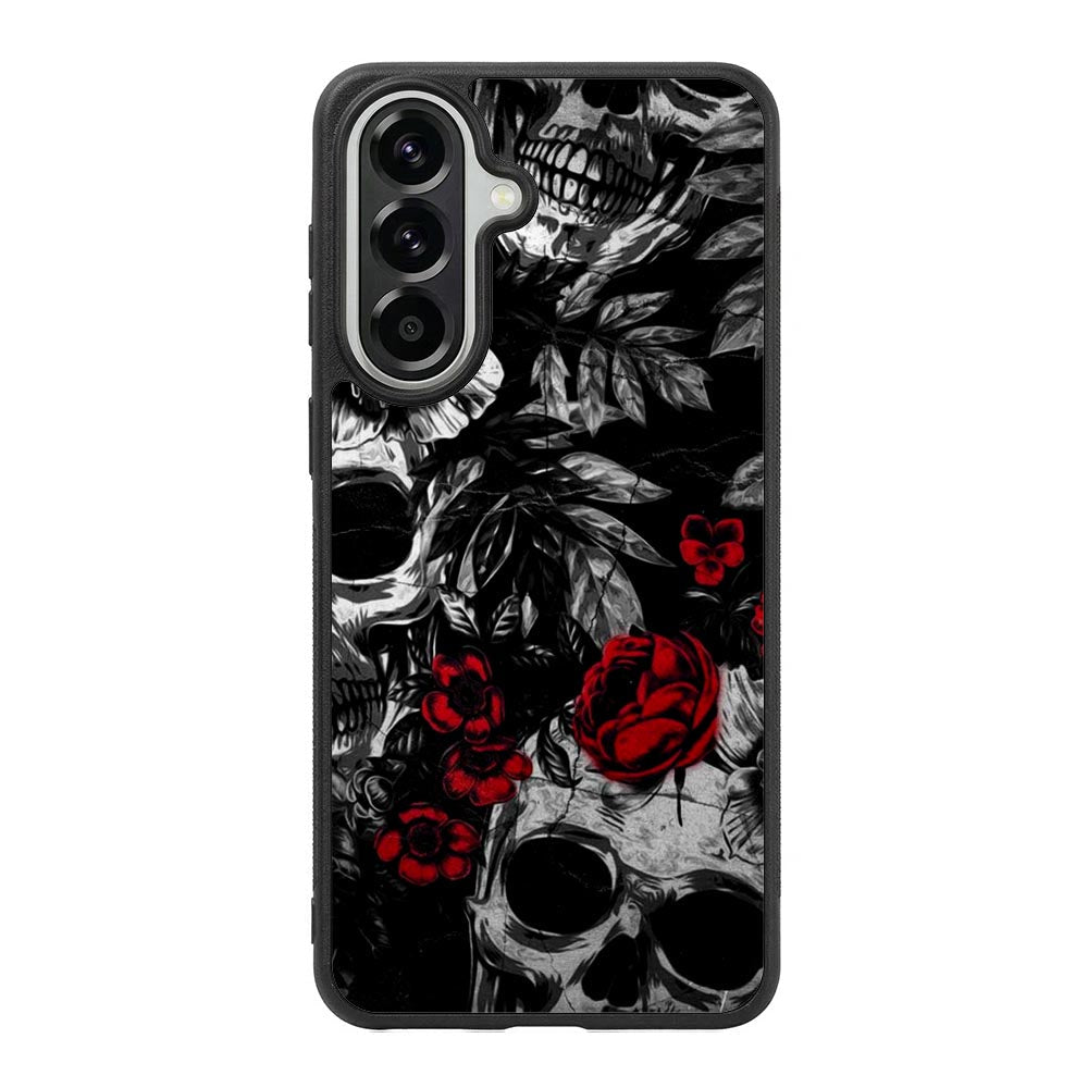 Skull Flower Art Samsung Galaxy A57 Case FE0564
