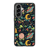 Alien Space Pattern Samsung Galaxy A57 Case FE0023