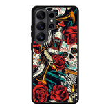 Skull Pattern Samsung Galaxy S26 Ultra Case FE0569