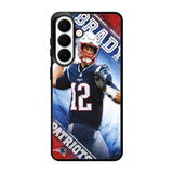 New England Patriots Tom Brady X00037 Samsung Galaxy S26 Plus Case