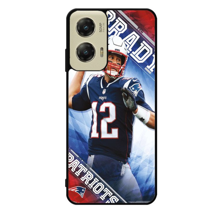 New England Patriots Tom Brady X00037 Motorola Moto G Stylus 5G 2024 Case