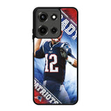 New England Patriots Tom Brady X00037 Motorola Moto G 5G 2025 Case