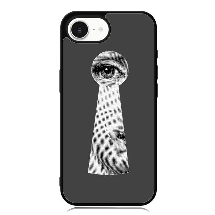 fornasetti eye X00100 iPhone 16e Case