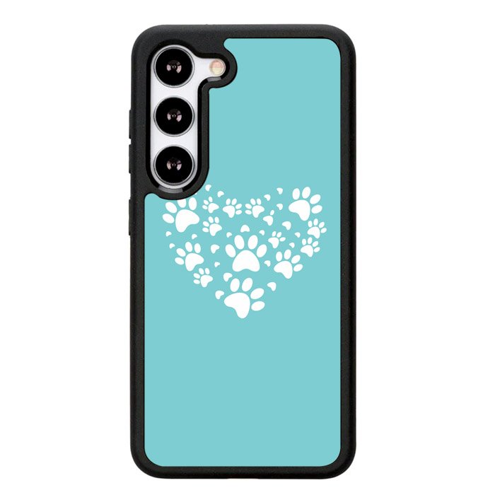 Heart Made Of Paws X00223 Samsung Galaxy S25 Plus 5G , Samsung Galaxy S25+ 5G Case