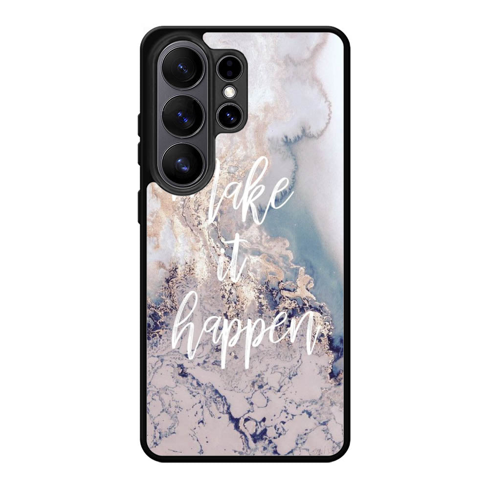 Marble Quotes X00225 Samsung Galaxy S26 Ultra Case