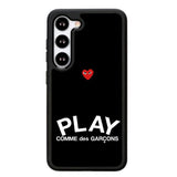 comme des garcons play X00229 Samsung Galaxy S25 5G Case